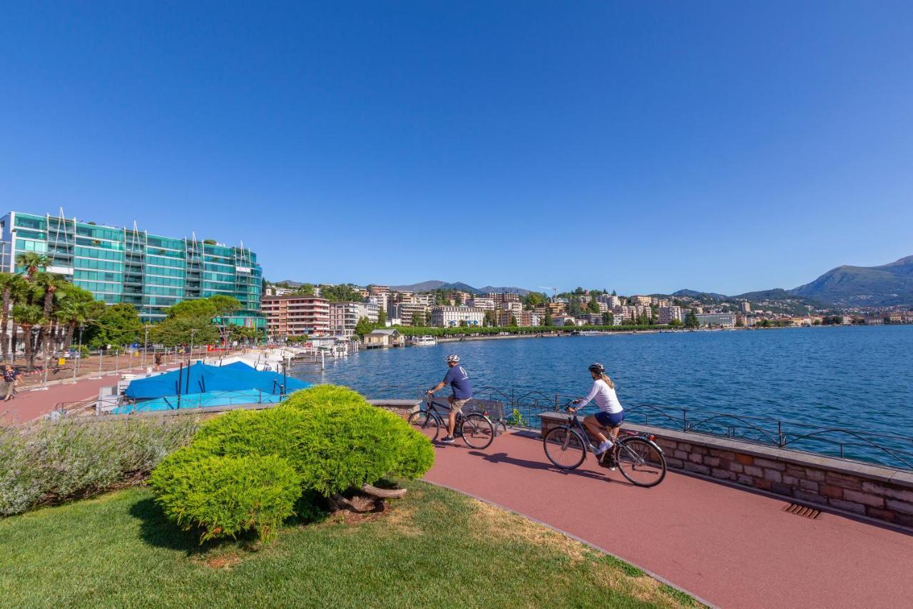 Panoramic Penthouse - Happy Rentals Lugano Kültér fotó