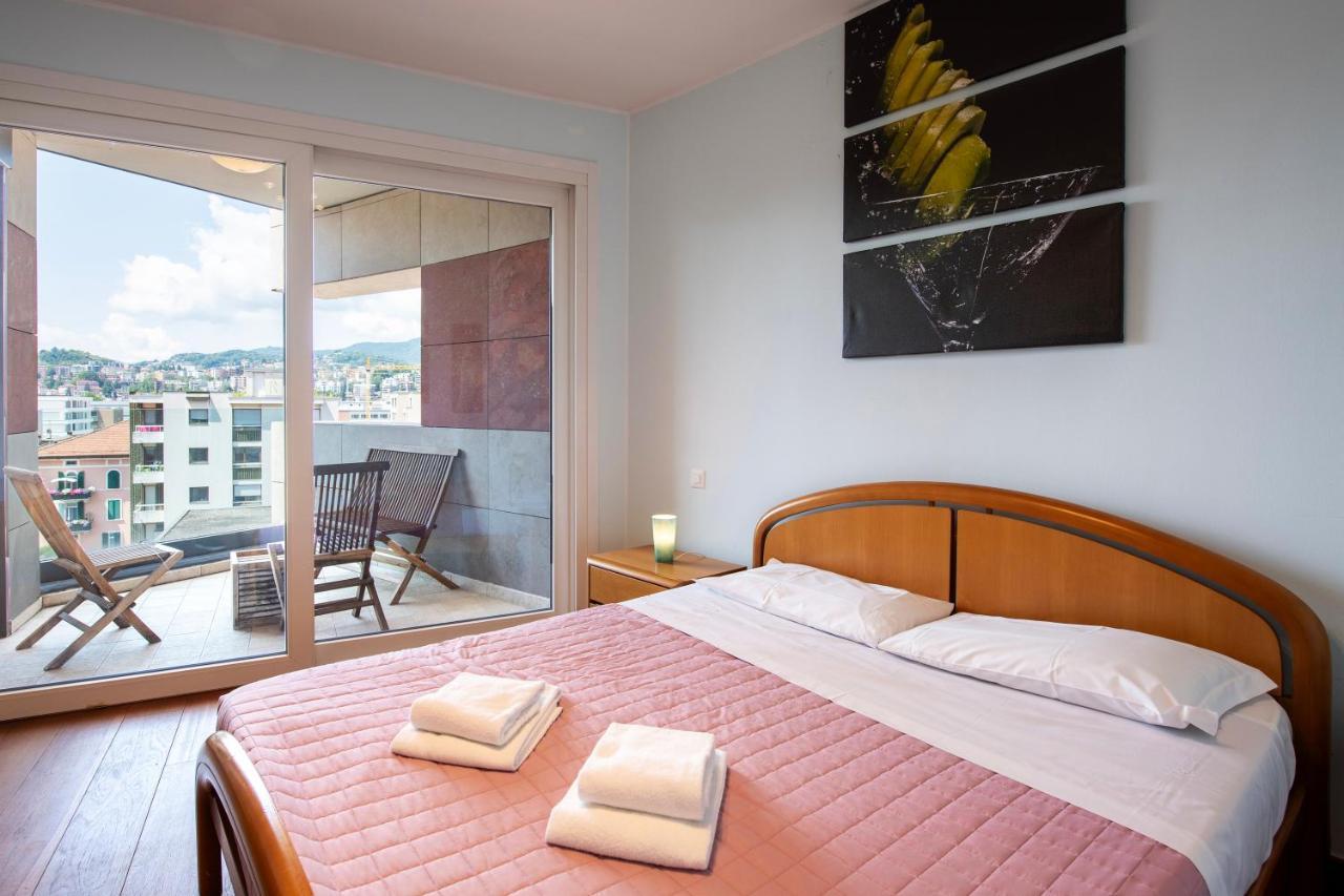 Panoramic Penthouse - Happy Rentals Lugano Kültér fotó